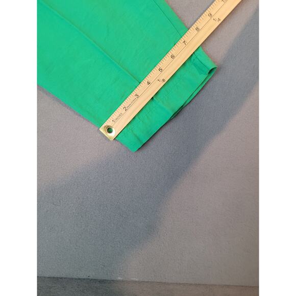 VTG Jill Martin High Rise Pleated Pants Green M USA Made Trousers EUC - Picture 9 of 11